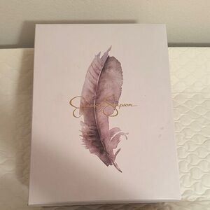 Jessica Simpson blue sparkly heels